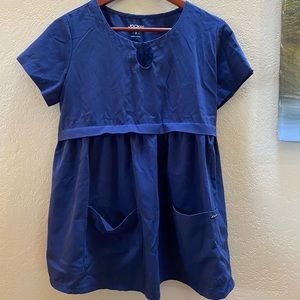 Jockey Maternity Navy Scrub Top